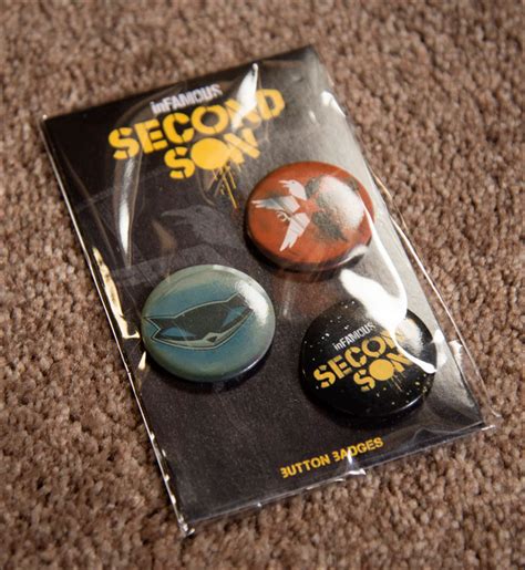 infamous second son pins